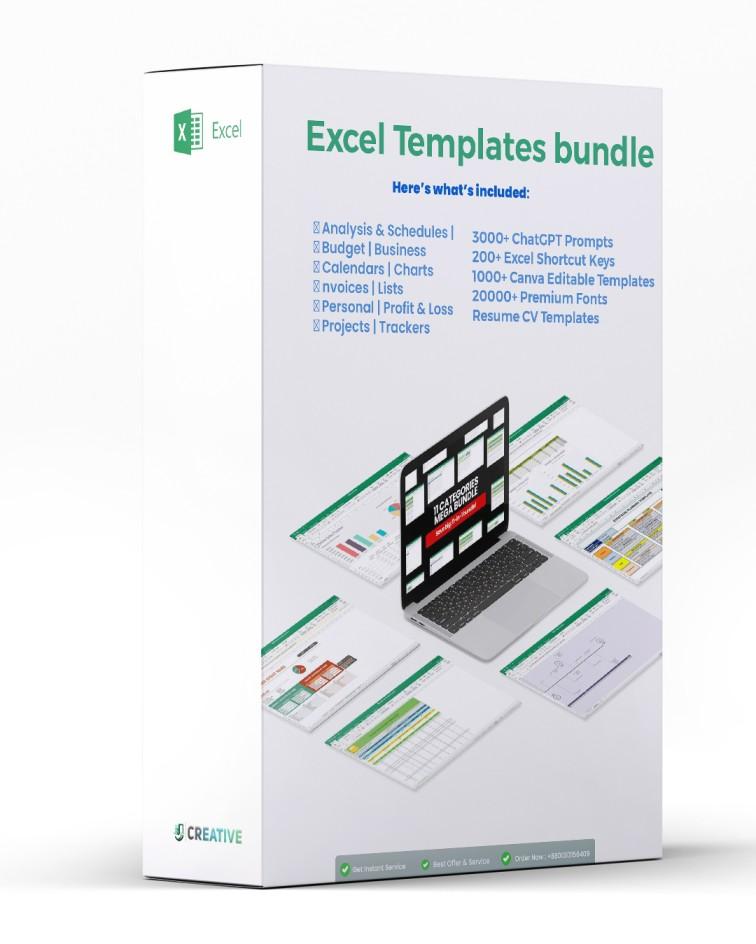Best Excel Templates Bundle Free Download